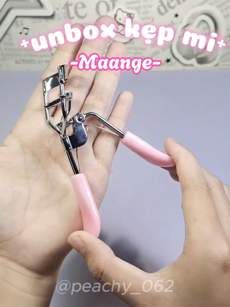 kẹp mi bấm siu cong mà dễ xài lắmm #unbox #kepmi #maange #kepmicong #viral 