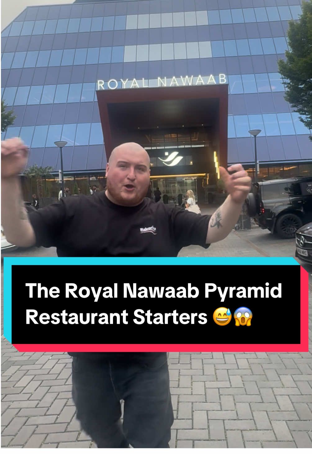 The Royal Nawaab Pyramid Restaurant Starters 😅😱#pakistani #royalnawaab #foodies #mintsauce 