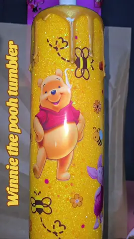 #tumbler #epoxytumbler #glittlertumbler #cup  #winniethepooh 