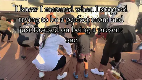 The best version of me is the one my kids actually get to see #PresentNotPerfect #momlife #momtok #fyp
