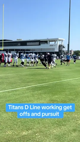 There’s been some good improvement from the #Titans D Line. #tennesseetitans #atozsports #trainingcamp #nflfootball 