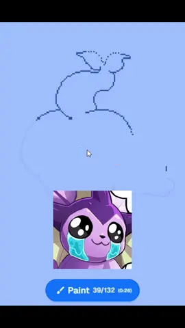 NooOOoo000oo mi vaporeon!! || #pixel #pixelart