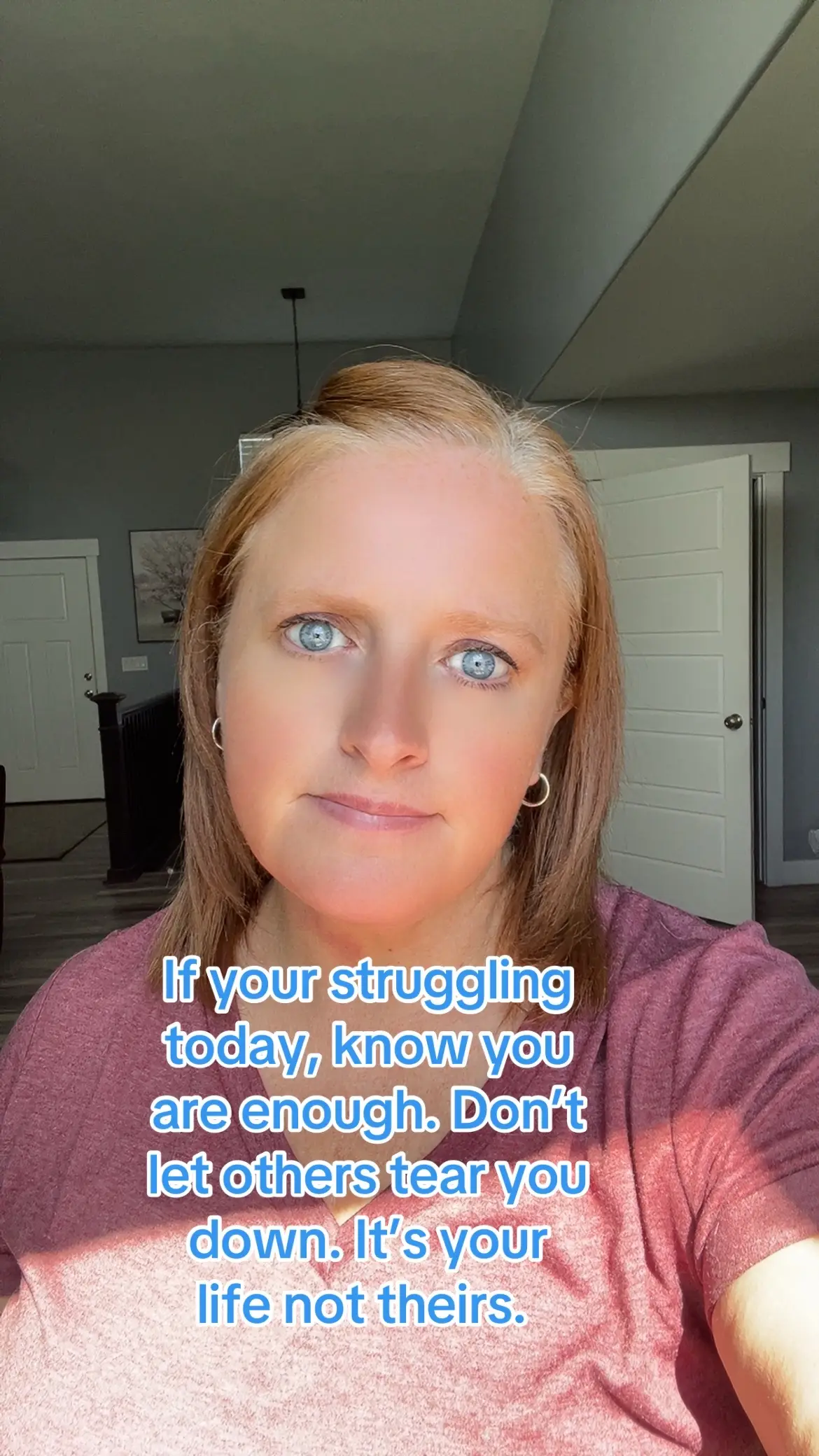 We are enough.  #yourenough #viral #fyp #support #life #tiktok 