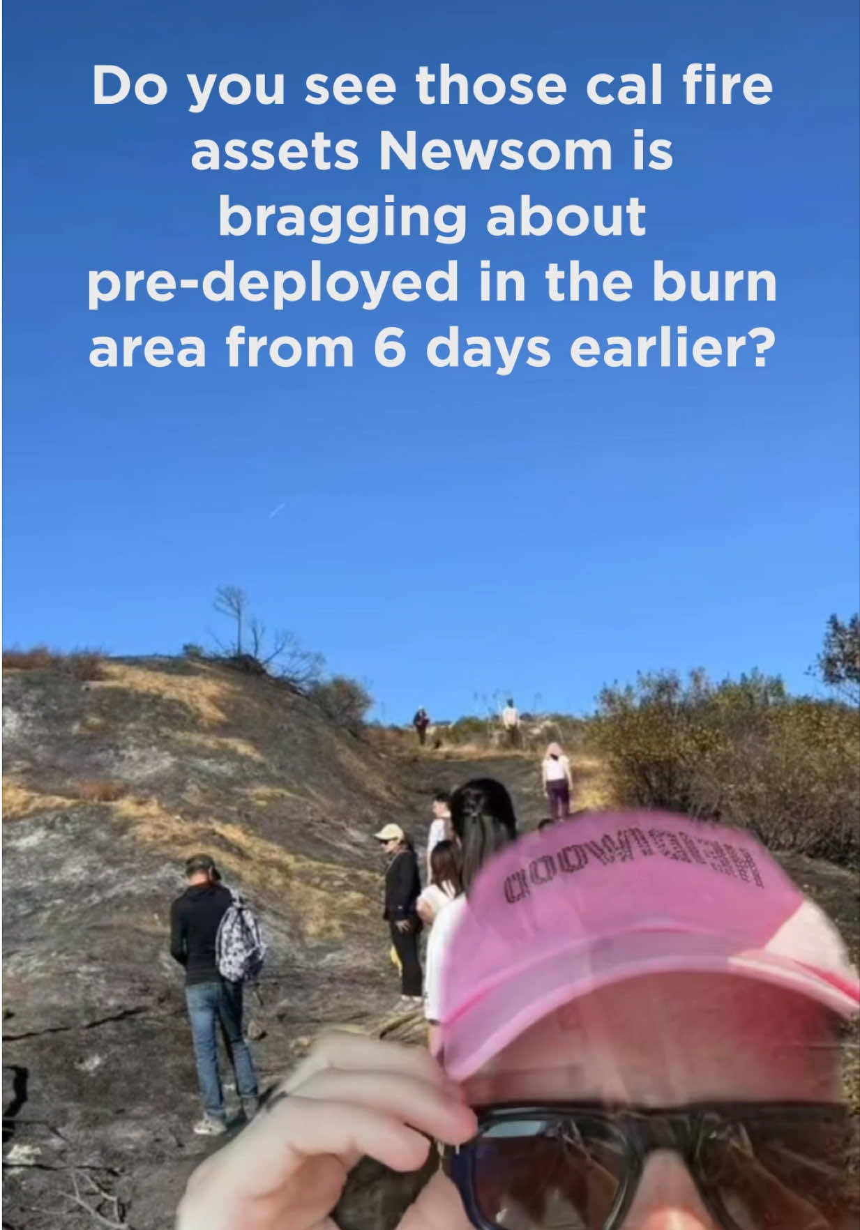 He was gaslighting about pre deployed assets while standing in the palisades as the town was burning to the grounds. Newsom is twisted. 