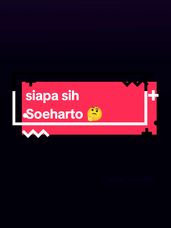 siapa sih Soeharto 🤔 [ penjelasan 👇] Soeharto adalah Presiden kedua Republik Indonesia yang menjabat selama 32 tahun (1967–1998). Ia sering dijuluki sebagai 