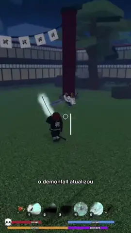 Finalmente!! #roblox #demonslayer #robloxbrasil #robloxanime #demonfall  