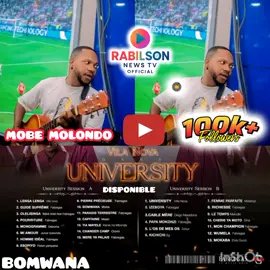 🚨New Master class 🌎 MOBE MOLONDO SURDOUÉ - Bomwana🔥📊🎧🎉déjà disponible sur toutes les plateformes de téléchargement..📊  University  dispo LM Villa Nova 💯rumba 🎓✨ https://youtu.be/Qfx6G_3bwnQ?si=DQUo2VXEku-Rz8pl https://fabregaslemetisnoir.lnk.to/University Nos clips sont maintenant disponibles  « Câble mère »  👉🏽 https://youtu.be/ILxC04uSQHg?si=pb8KlW74u7DYRwYy « Kichi kichi »  👉🏽https://youtu.be/UqgYXsyOLYI?si=LK1CHWTqaWmO0EkA Un album qui aura disque d'or quand tu vois tu sais