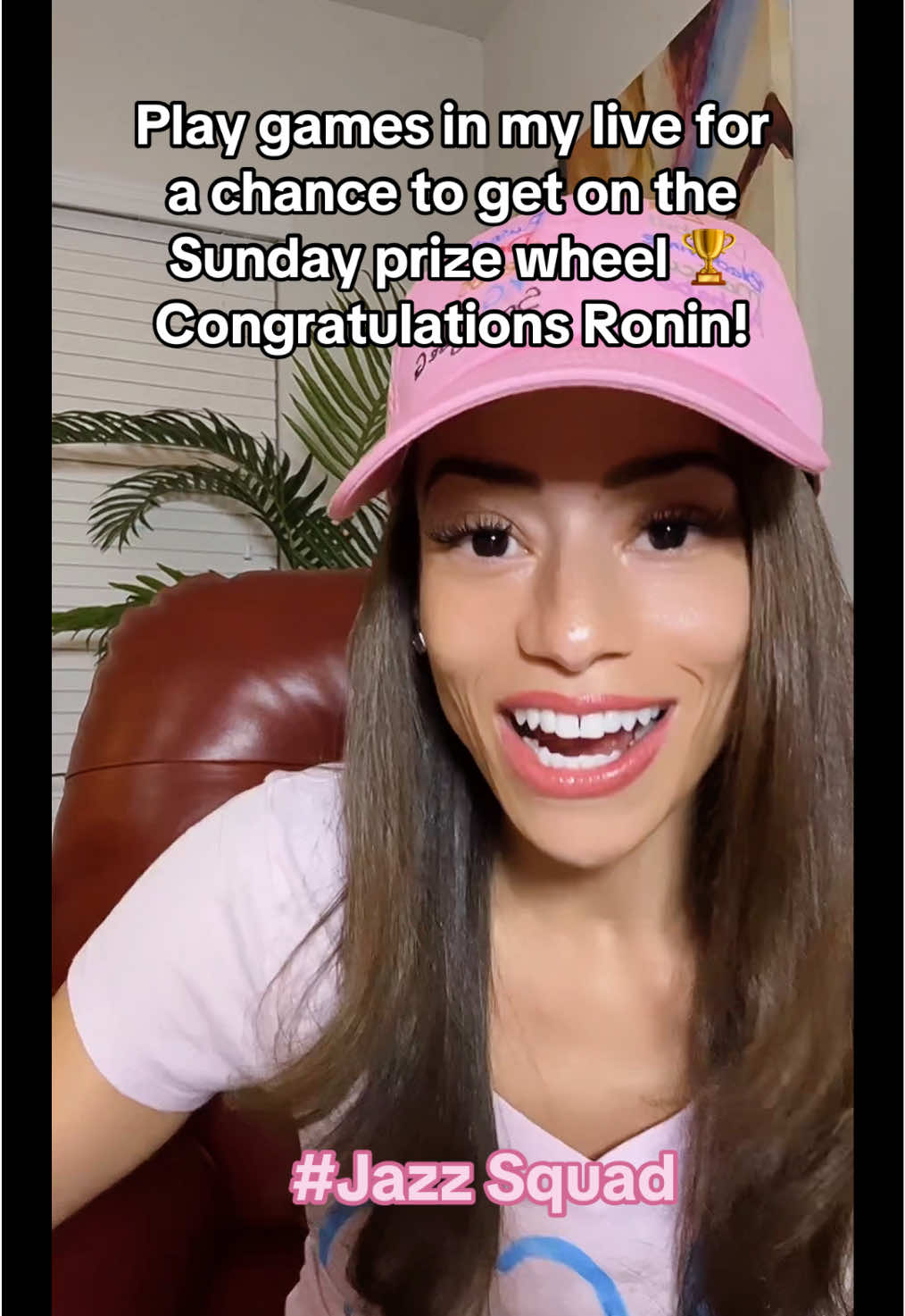 Join my fun TikTok Lives. I’m live Tuesday and Thursday-Sunday nights 9pm EST. Play our games and get the chance to be on the prize wheel spin on Sunday’s. Jazz Squad is a fun community. Come meet the Squad 😊 #squadgoals #tiktoklive #livehighlights #team #fyp 