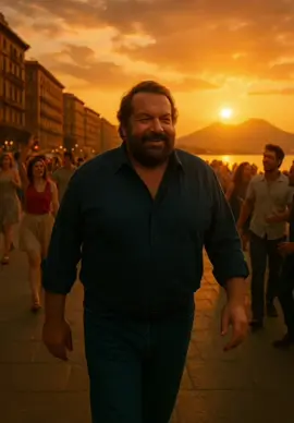 #budspencer #napoli #mare #vesuvio #tramonto 