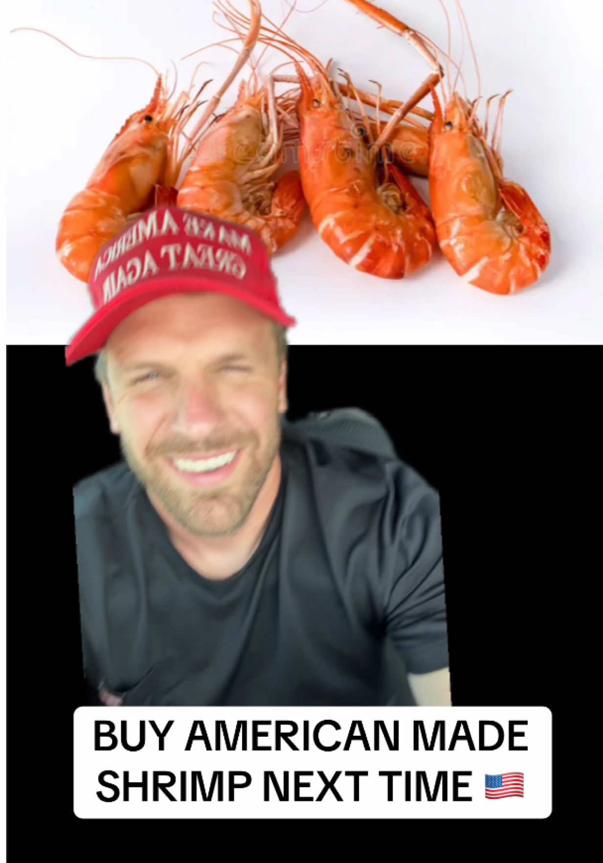 Walmart is currently selling radioactive shrimp and this will continue to be a problem until we grow our America made companies! #Trump #Maga 