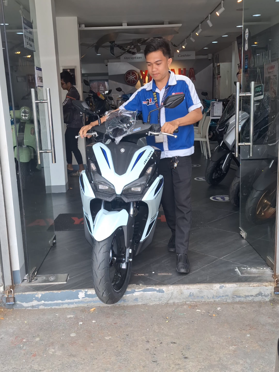 you know the feeling 🥰 #yamahaaerox #aeroxturbo #aeroxv3 #yamaha #aerox155 