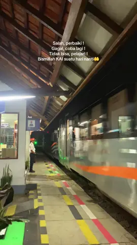 Man jadda wa jadda #kaii #keretaapi 