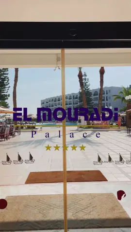 Golden sun, soft sand, and the sound of the waves… nothing beats a perfect beach day at El Mouradi Palace 🏖️✨ #BeachVibes #ElMouradiPalace #tunisia🇹🇳 