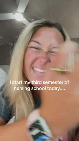 Ready to take on this semester! #nursingschool #nursingstudent #thirdsemester 