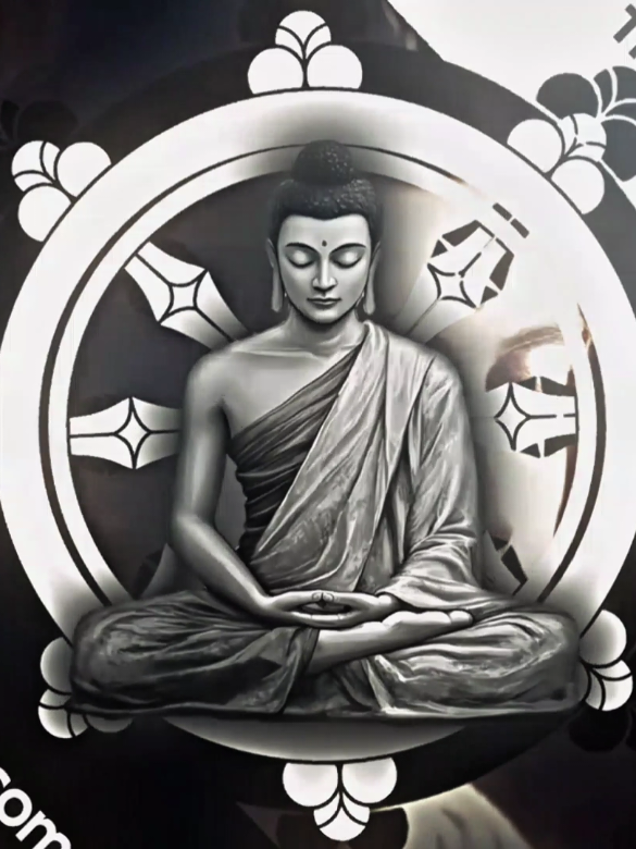 Budda ☸️ | Let's reach 10k together. #budda #buddism #capcutedit 