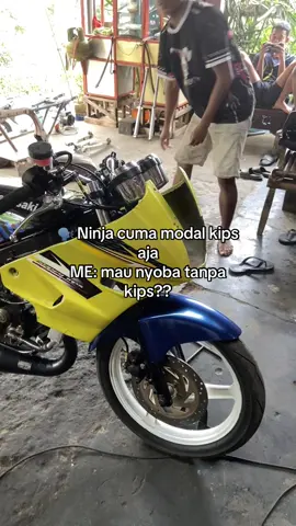 ☠️#ninja150 #fyp 