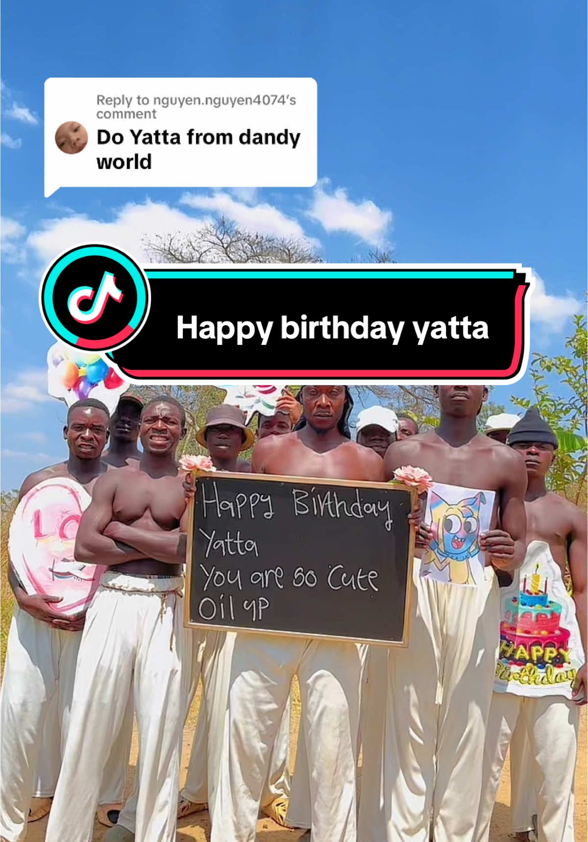 Replying to @nguyen.nguyen4074#yatta #dandysworld #yattadandysworld  Happy birthday yatta