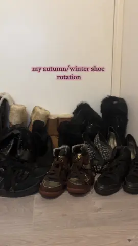 i’m so excited for autumn #autumn #shoerotation #fashion #style #swag 