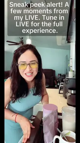 Sneak peek alert! A few moments from my LIVE. Tune in LIVE for the full experience.#tiktoklive #livehighlights #malformacionchiaritipo1