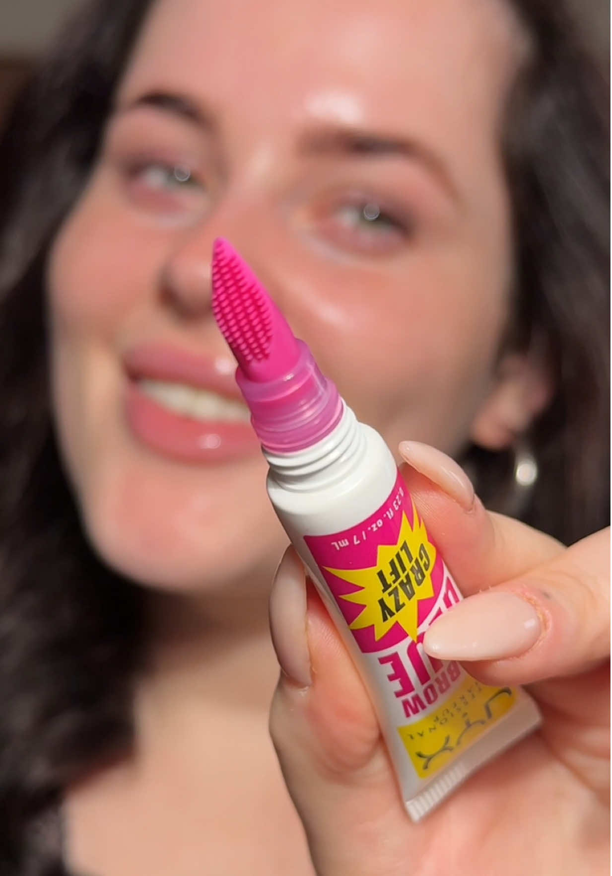 ad a brow lami for a fraction of the price ?! ⭐️ the new @nyxcosmetics_uk brow glue crazy lift is INSANE ! perfect brows, in seconds 🤍 #NYXCosmetics_uk #crazylift #browglue #soapbrows #laminatedbrows 