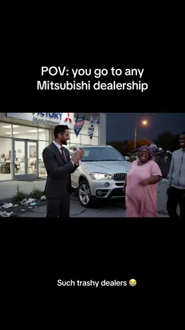 Want to make an AI video just like this? Visit the link in my bio to make one today! - #yapper #veo3 #bmw #bmwsuv #x3 #x3m #x3m40i #newbmw #newcar #cardealer #scam #scamdealership #baitandswitch #horrible #mitsubishi #victorymitsubishi #scamdealer #shady #ai #aivideos #bmwmotorsport #newwhip