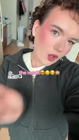 if you’re not covered in setting powder, did you even do your makeup #christiankendall #boymakeup #boyinmakeup #grwm #arianagrande  