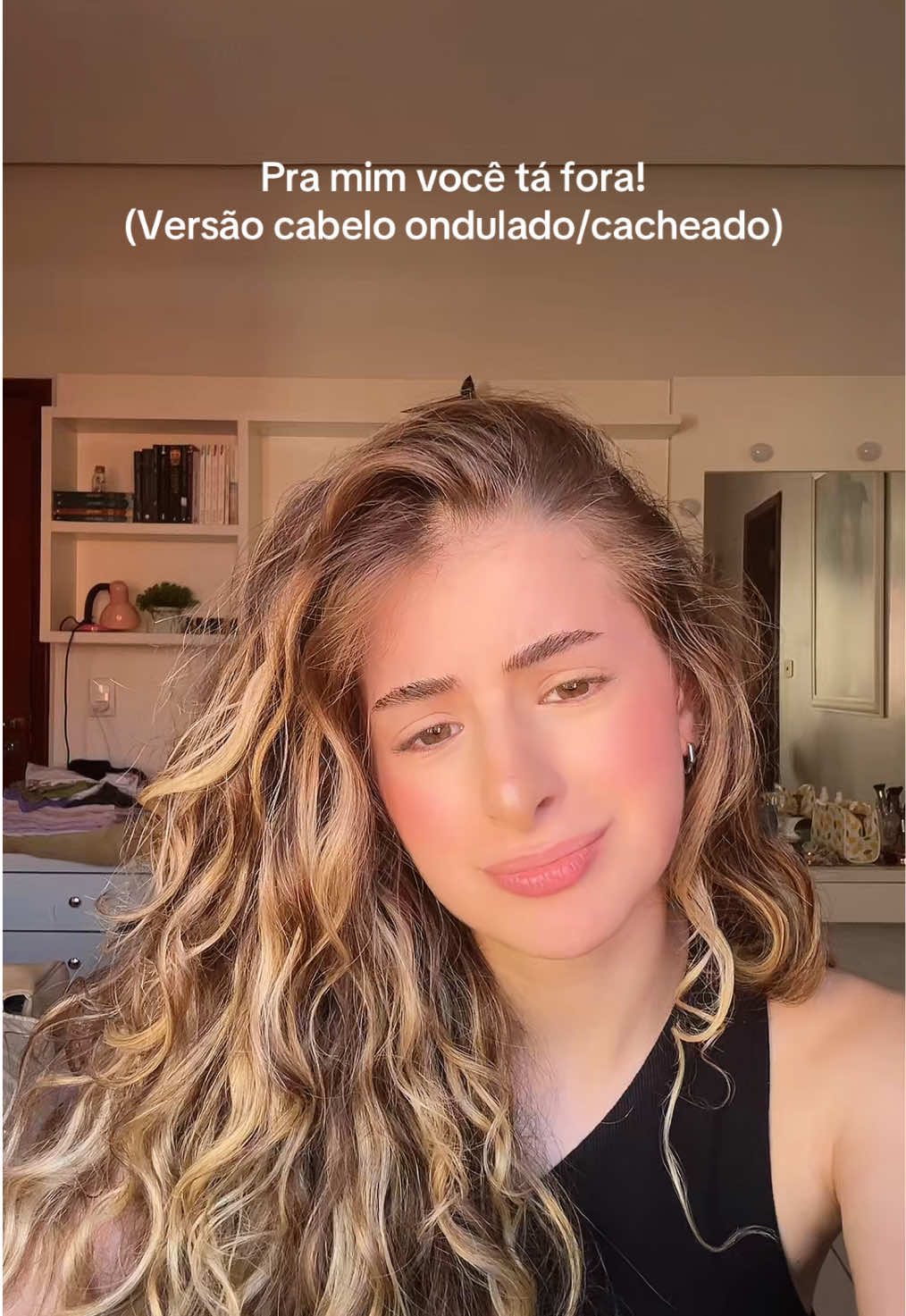 Pra mim você tá fora!  #cabelo 