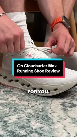 On are changing the running game… the Cloudsurfer Max is another hit! ☁️ We breakdown why in the newest episode of Run Don’t Walk #on #runningshoes #weartest #cloudsurfermax #runningtips 