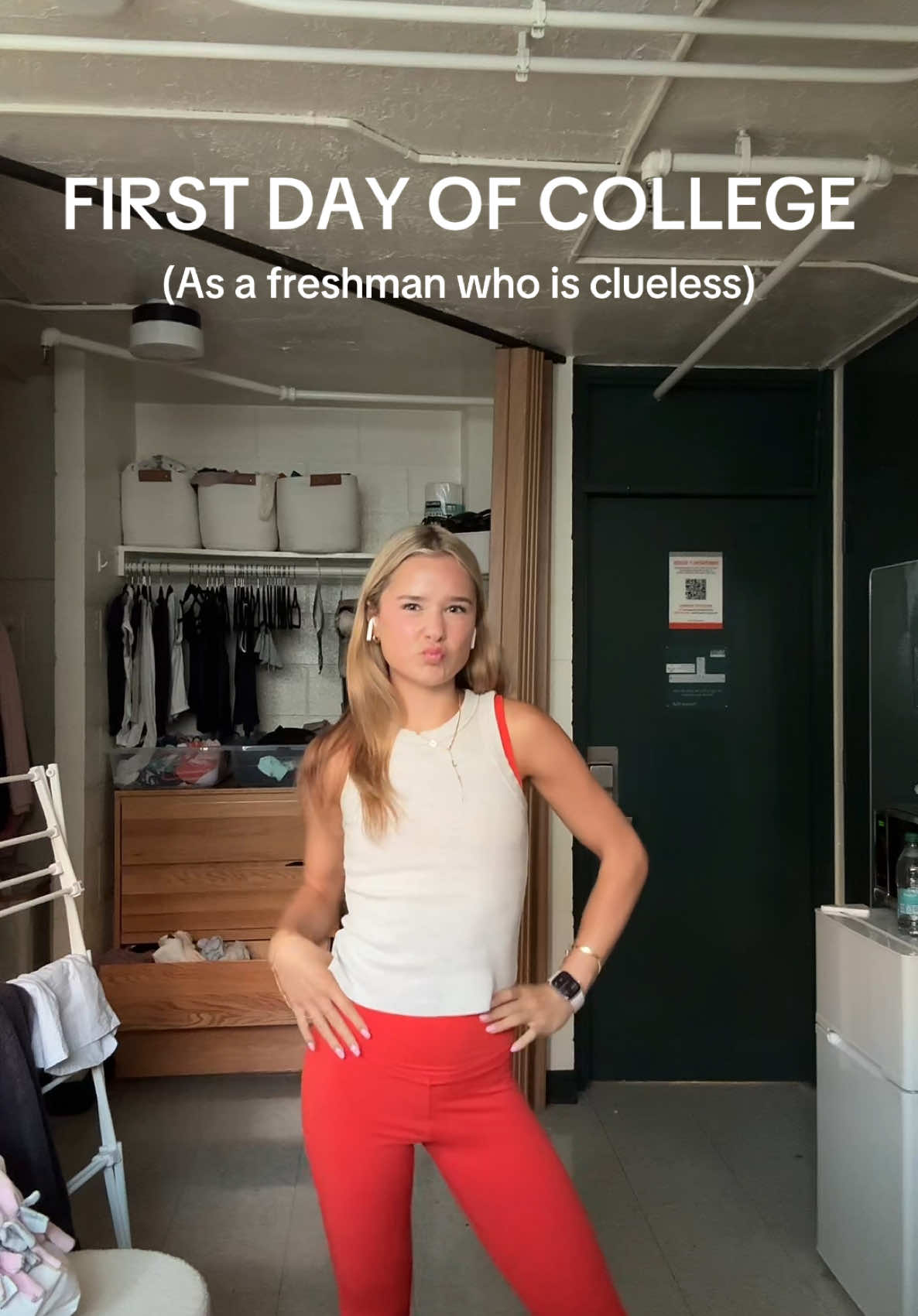 wow this was an insane day 🫠🫠 FIRST DAY OF SCHOOL AS A COLLEGE STUDENT AHHH #umiami #collegelife #sillyweek #dorm #fyp #miami #grwm #parents #fdoc #outfit #firstdayofcollege #collegeclass #busy #struggles #relatable 