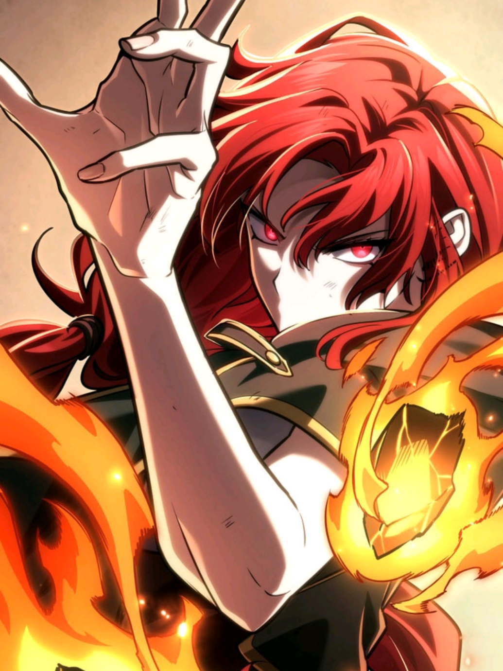 Sedikit info tentang sihirnya amy ||Amy juga dikenal sebagai penyihir yang mengkhususkan diri dalam Fire System dengan mode Target Type: Fire System (Sistem Api) Merupakan salah satu sistem sihir paling kuat dalam dunia Infinite Mage karena api tidak memiliki batas suhu dan bisa membakar hampir semua material kecuali logam tertentu. Sistem ini menawarkan potensi destruktif yang sangat tinggi . Target Type Fokus sihir Amy cenderung ke mode serangan terarah—umumnya tunggal namun sangat kuat—ketimbang efek area seperti mode 