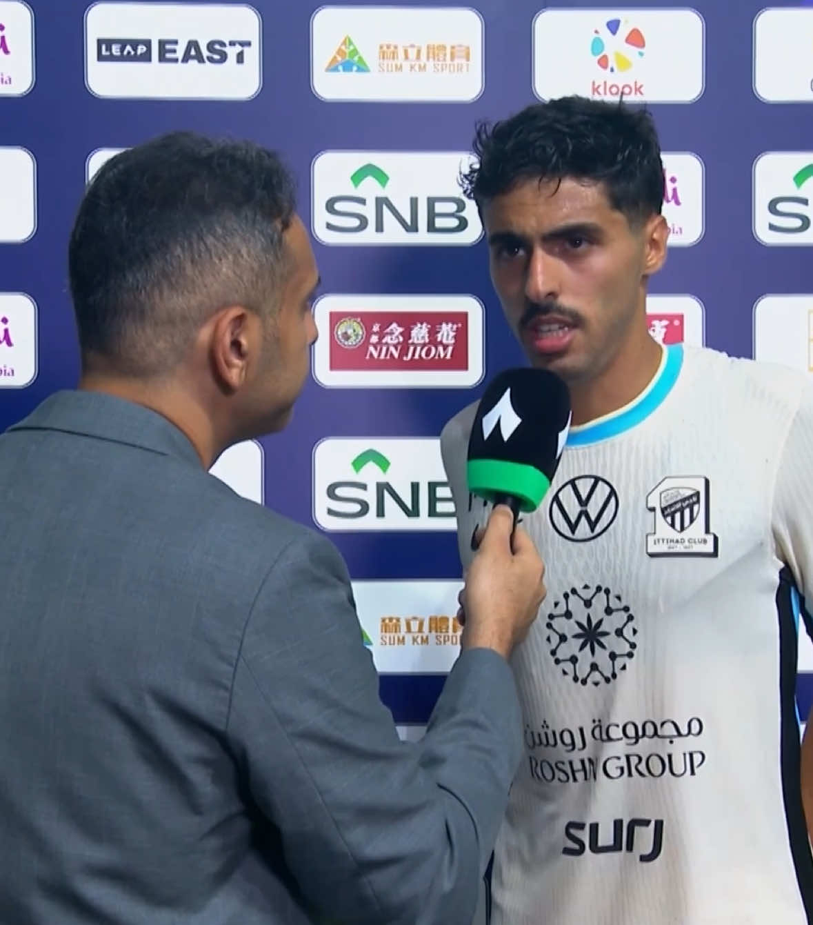 سعد الموسى يعتذر لجمهور الاتحاد بعد الخروج. 🎙️ #sportsinsaudi #thmanyahsports #الدوري_على_ثمانية 