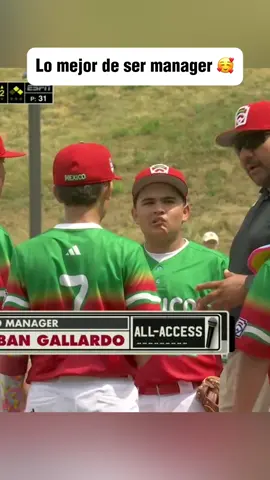 La forma de motivar a su equipo ❤ ⚾ 🇲🇽 🌟 Disfruta de las Ligas Menores x ESPN y #DisneyPlus Premium. #LittleLeagues #TikTokDeportes #viral #motivation #mexico #beisbol