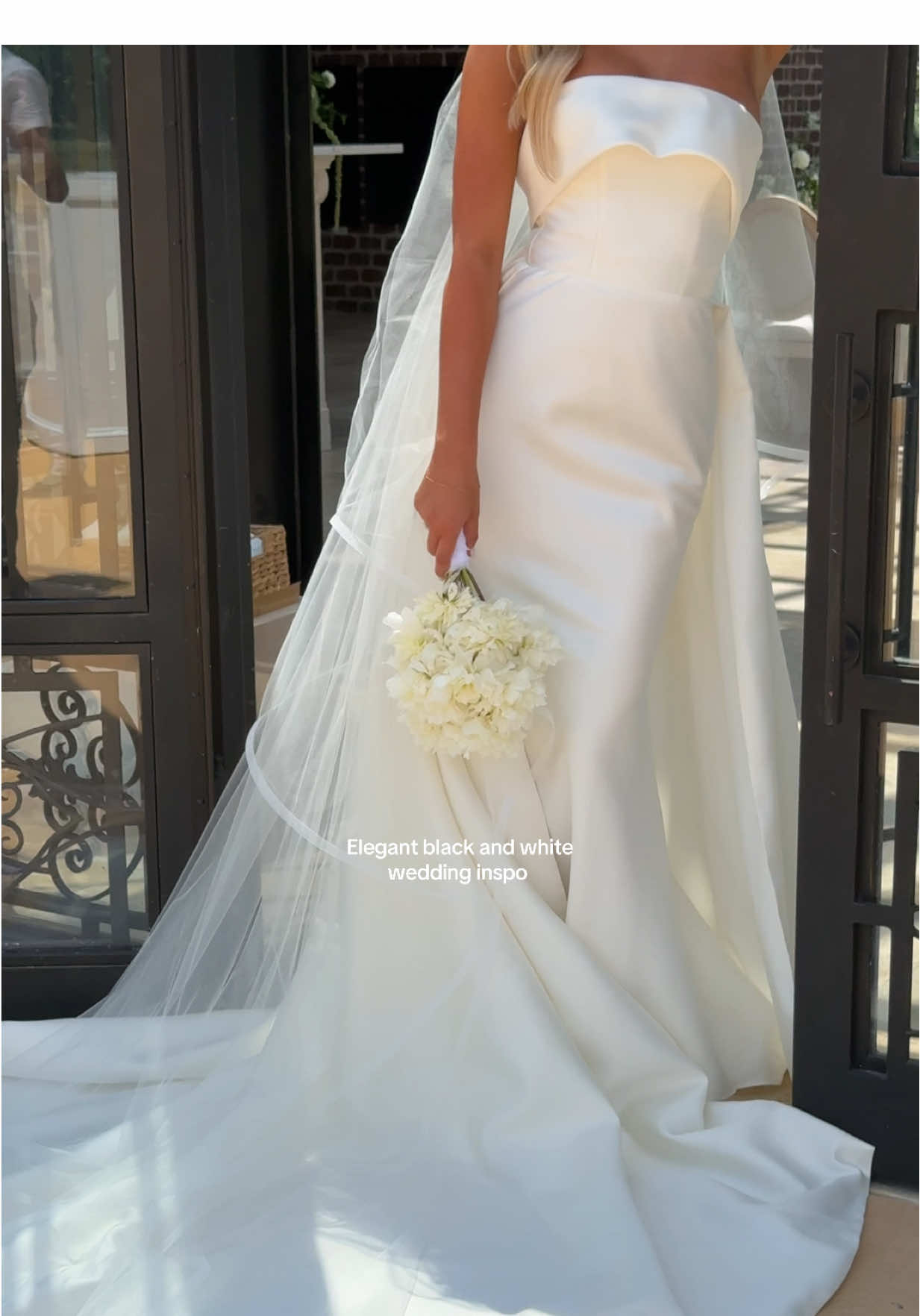 Timeless and classy wedding inspo for the modern bride 🕊️ #fyp #bridalinspo #weddinginspiration #2026bride #bridetobe 