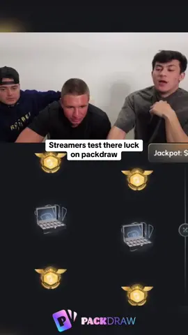 Streamers test there luck on packdraw #kickstreaming 
