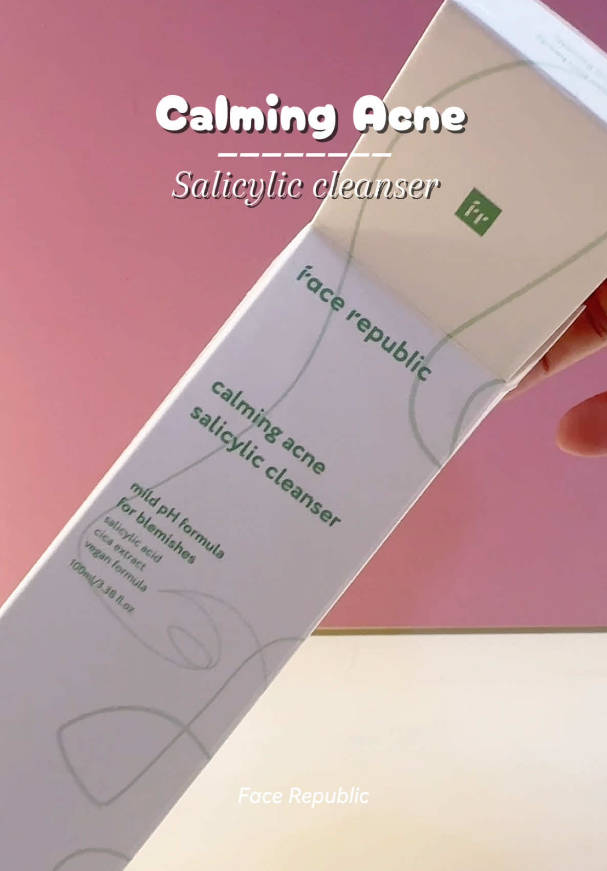 #facerepublic #facerepublicsalicyliccleanser #facerepubliccalmingacnesalicyliccleanser #skincare @Face Republic Philippines 