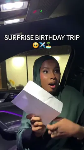 My husband surprised me with a birthday trip to one of my dream destinations…I’m in shock…Happy 27th birthday to me🥹 🇲🇺 #surprisebirthday