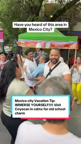 Are you planning your next Mexico City vacation? Make sure Coyocan is on the list. It’s an area of Mexico City about 30 to 45 minutes from Roma Norte. Easily accessible by Uber or the train.  When you’re there, you can easily walk around to all of the different plaza, shops, restaurants, bars, and vendors!! oh and don’t forget the street food… and there’s a lot of artists there!  I highly recommend just literally getting there around noon and walking around and seeing what you discover. I didn’t do the museum this time around, but if you’re trying to do the @fridakahlo museum, you do need to make sure to buy your tickets before time! As they do sell out…  And as you can see by the video, don’t be afraid to jump in a conga line lmaooo — we had a time!!! Everyone was so friendly and lovely in this area of Mexico City. I will definitely be back. Make sure you follow for more tips and hidden gems!  #Coyocan #mexico🇲🇽 #mexicotiktok #mexicanhistory #mexicotravel 
