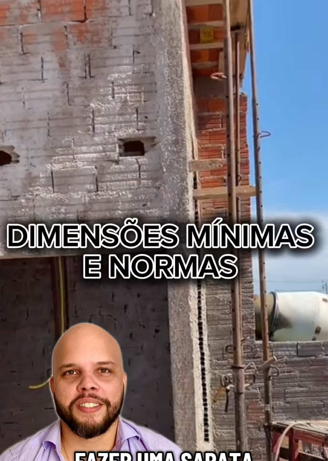 👉 Essas orientações são o básico pra quem vai construir sem investir em um projeto. Mas o mais recomendado é contar com um bom projetista, assim você garante economia e segurança na sua obra. #obra #construction #construção #engenhariacivil #pedreiro 