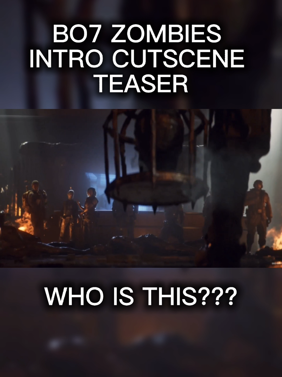 BO7 INTRO CUTSCENE TEASER // NEW CHARACTER??? #codzombies #bo7zombies #bo7 #blackops7 #callofdutyzombies 