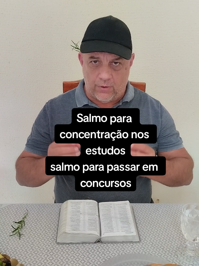 Salmo para concentração nos estudos. #oracaopoderosa #salmos #despertarespiritual #oracaododia #decretospoderosos 