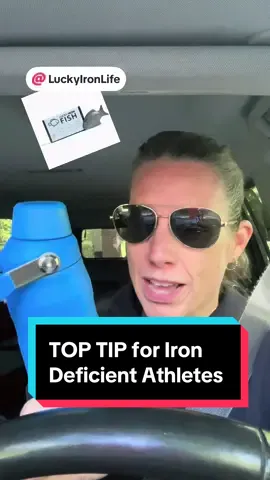 Using the #luckyironfish can safely and effectively increase your iron status! This is the top tip I give my athletes you struggle with their iron status. Consuming small amounts throughout the day is key! @LuckyIronLife 