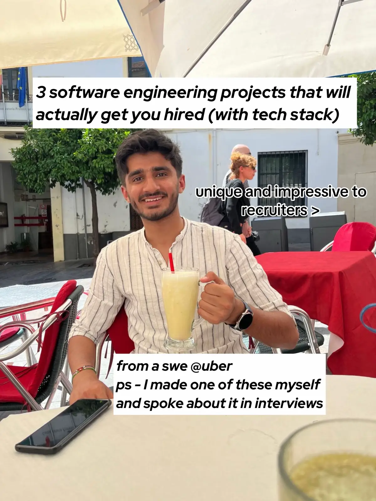 Most CS students build the same projects… to-do apps, calculators, weather apps, clones, and basic cruds  Recruiters don’t care. These 3 projects? They actually stand out because they feel like real products: -A fintech expense tracker connected to real bank APIs -A monitoring dashboard with Grafana + automated alerts -A smart job tracker that logs applications + parses recruiter emails This is the type of work that makes recruiters stop scrolling your resume. Save this so you know what to build next and follow for more! (no gatekeeping here) #softwareengineer #coding #csmajor #computerscience #techtok 