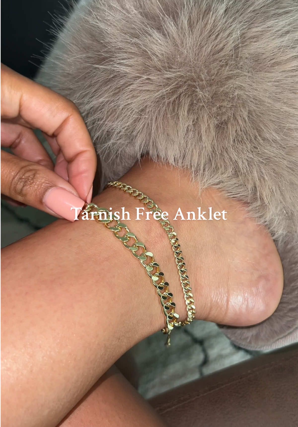 This or dainty anklets? 👀  #anklet #goldjewelry #tewiky #girls #jewelry 