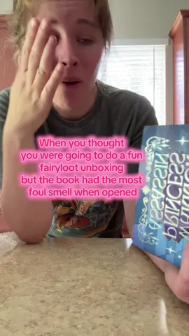 Does anyone else’s fairyloot books come with an awful smell? #BookTok #fairyloot #bookunboxing #books #reader 