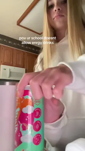 nobodys stoping me #school #alani #energydrinks #relatable #fypシ゚viral 