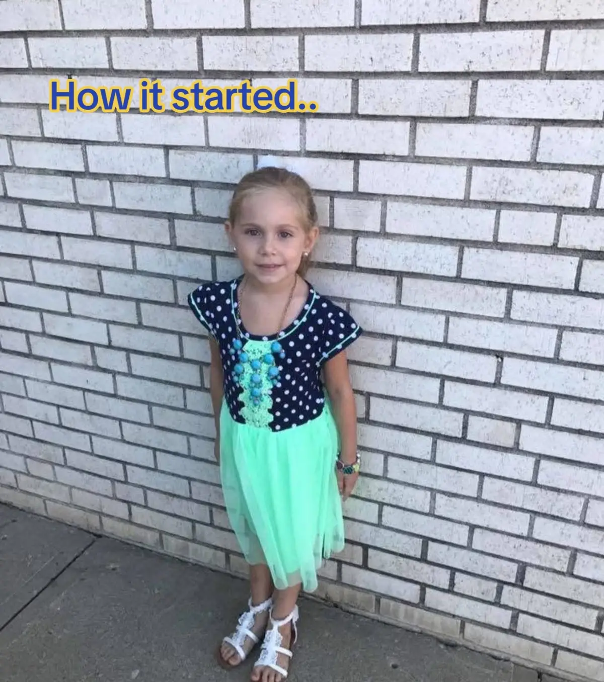 I blinked and now she’s in her last year of middle school before high school. #fyp #kids #teen 