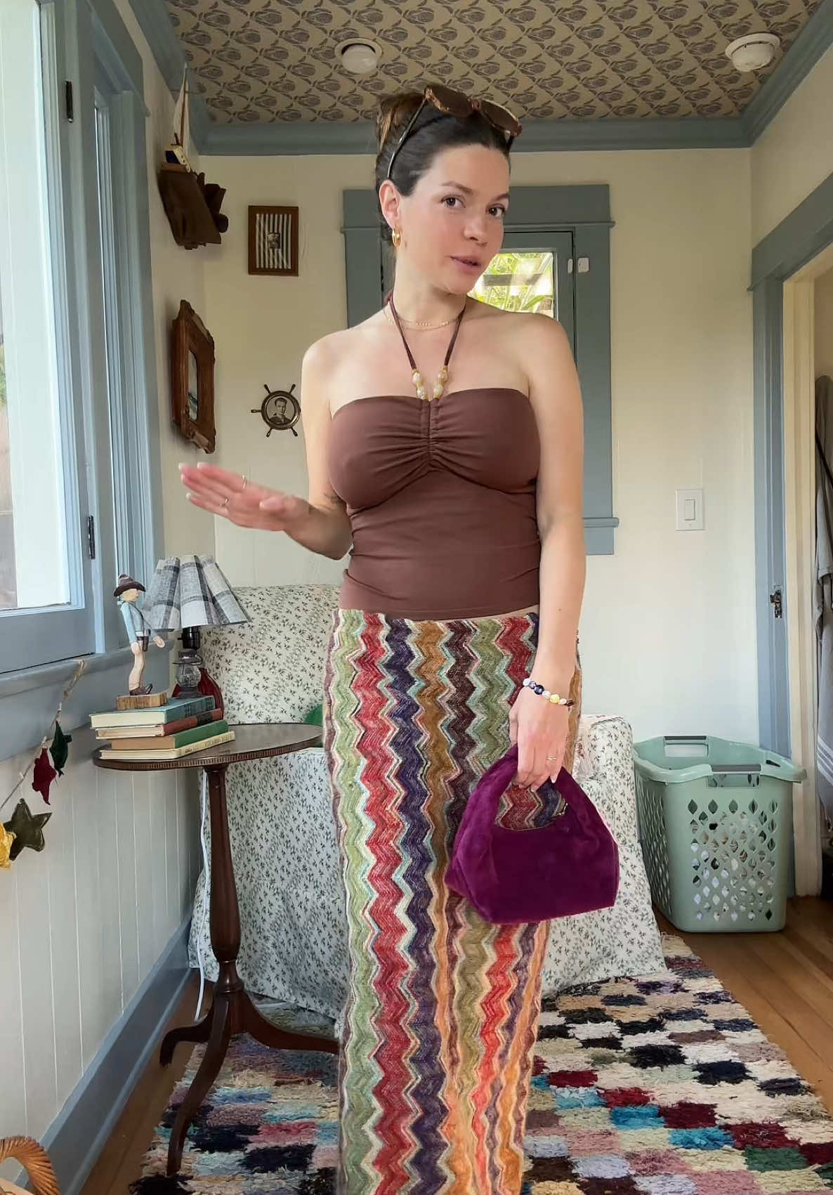 late summer outfit  @Sézane 💜