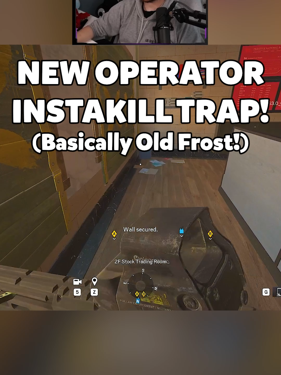 NEW OPERATOR INSTA KO TRAP!  New operator can INSTA KO with his gadget if used correctly.  Each laser deals 20dmg and can be addative as its more connecting lasers!  THIS operator is the coolest addition since azami! ^^ Can't Wait To See What The Community Cooks With This Guy! #RainbowSixSiege #R6 #NewSeason #Denari #Girtania