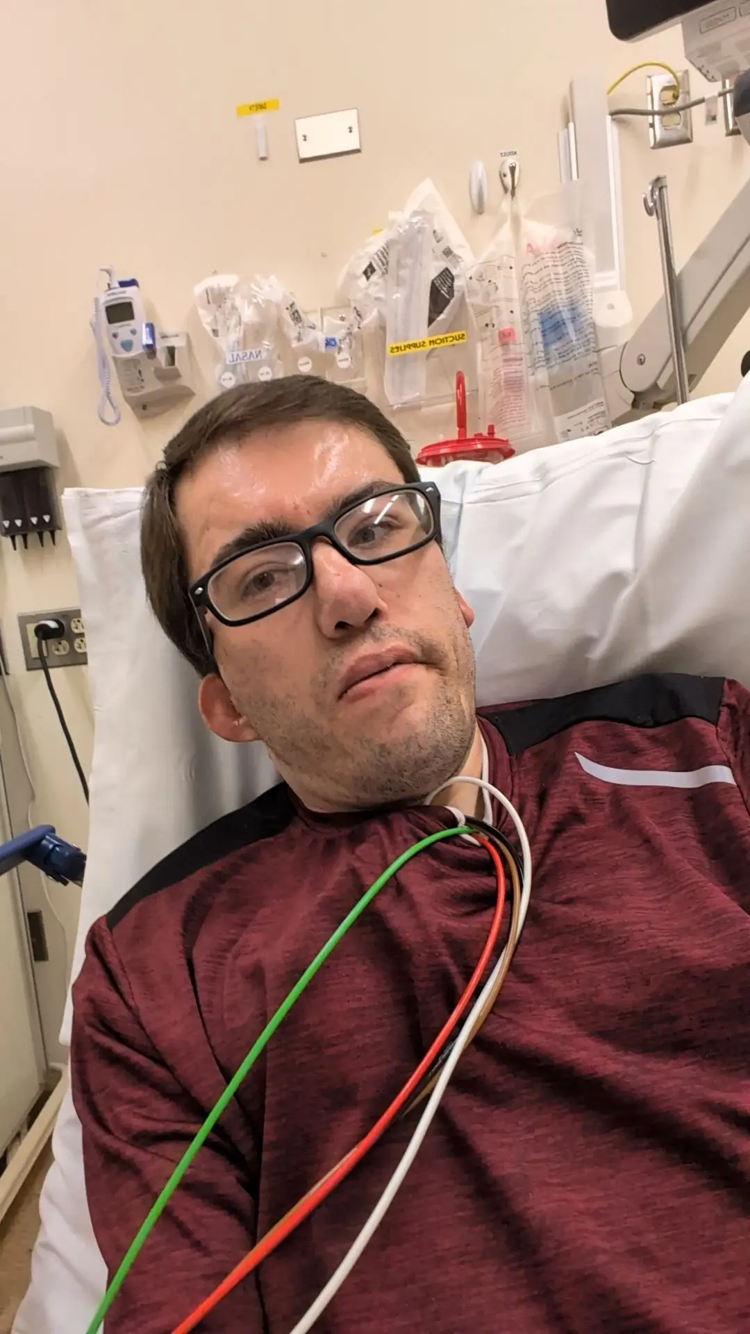 so I end up in the ER for heart issues. will keep you guys updated