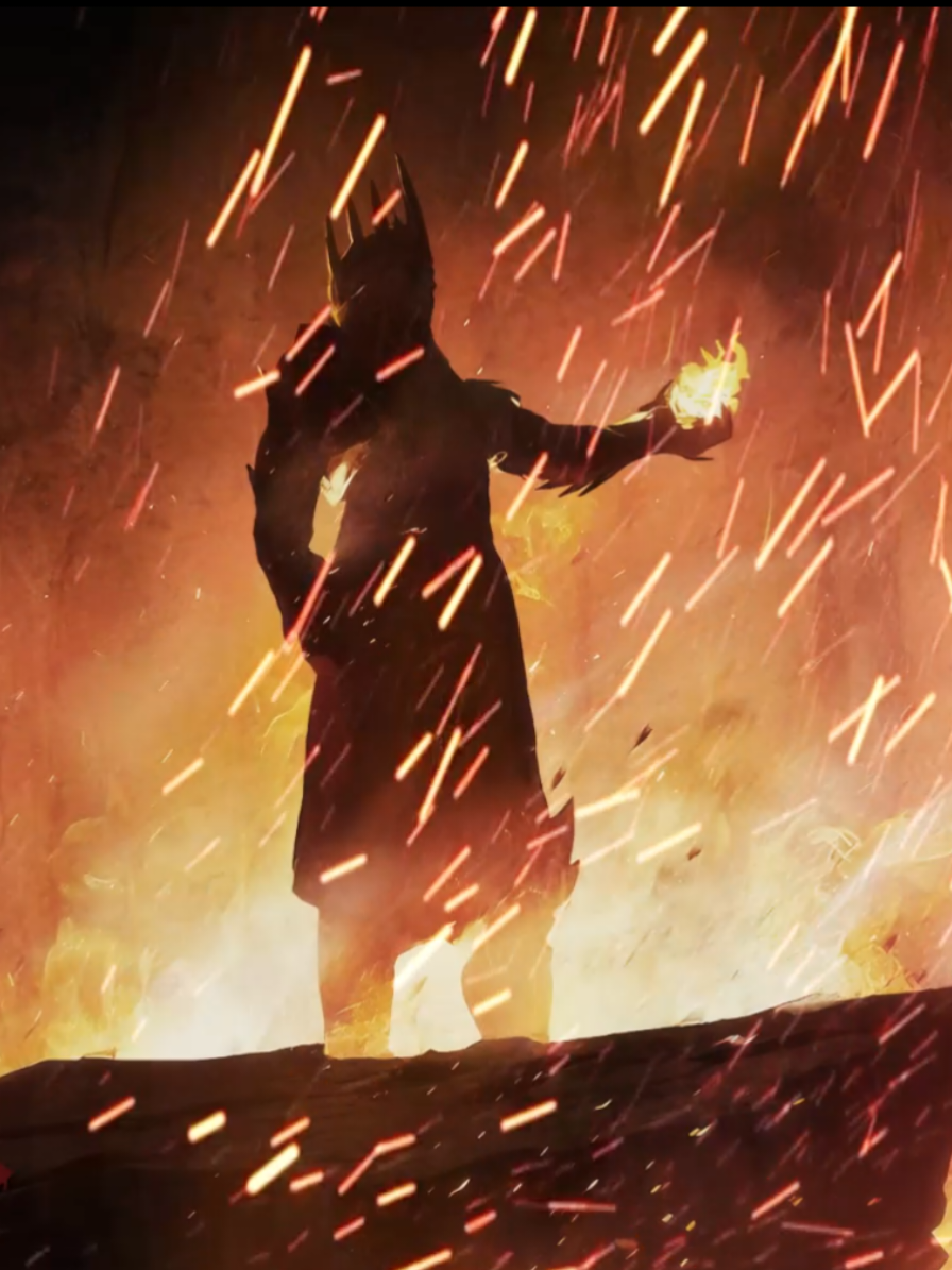 My glorious lord | @Corinthian  #sauron #silmarillion #lotr #fyp #lordoftherings  art credit: krabat, kosaart